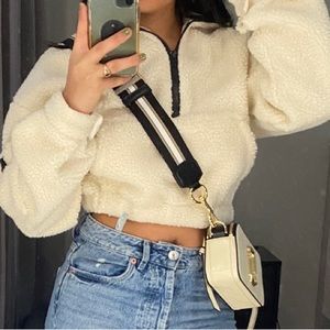 Teddy bear / sherpa sweater